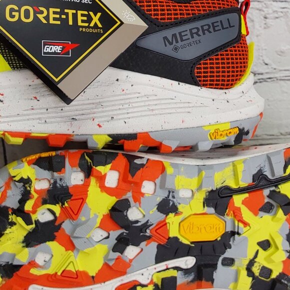 MERRELL 'NOVA 3 GORE-TEX' WEATHER/WATERPROOF TRAIL RUNNING REFLECTIVE SHOES - Picture 10 of 16